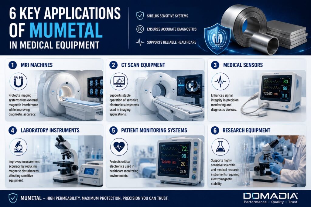 MuMetal MRI Shielding:6 Powerful Benefits in Medical Equipment 4 6 key applications of MuMetal in healthcare