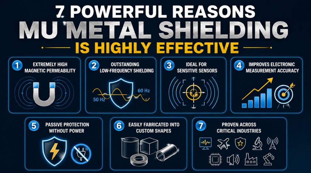 Mu Metal Shielding (UNS N14080): 7 Powerful Reasons It Really Protects Electronics 3 7 powerful reasons for MU metal shielding