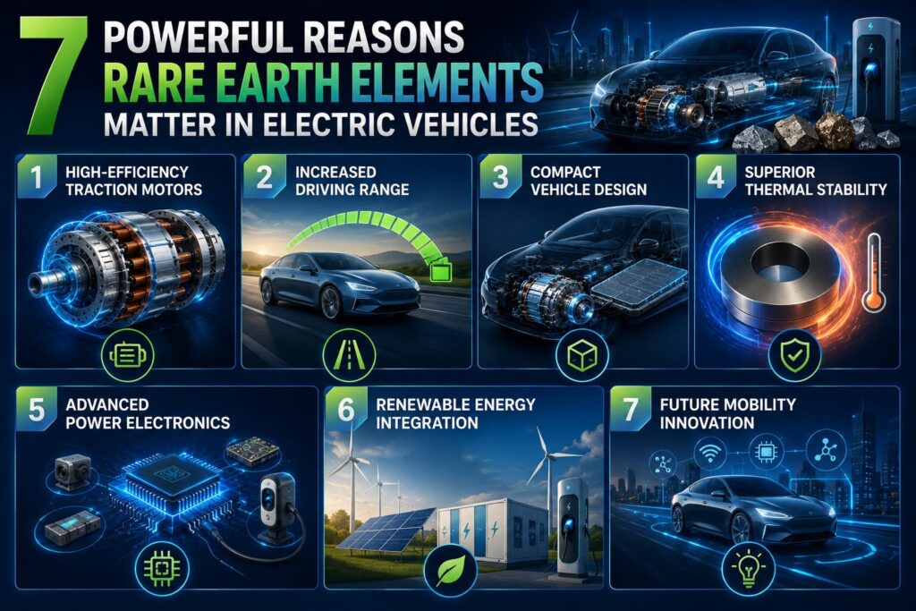 Rare Earth Elements EVs: 7 Powerful Reasons They Matter 2 7 reasons rare earths power EVs