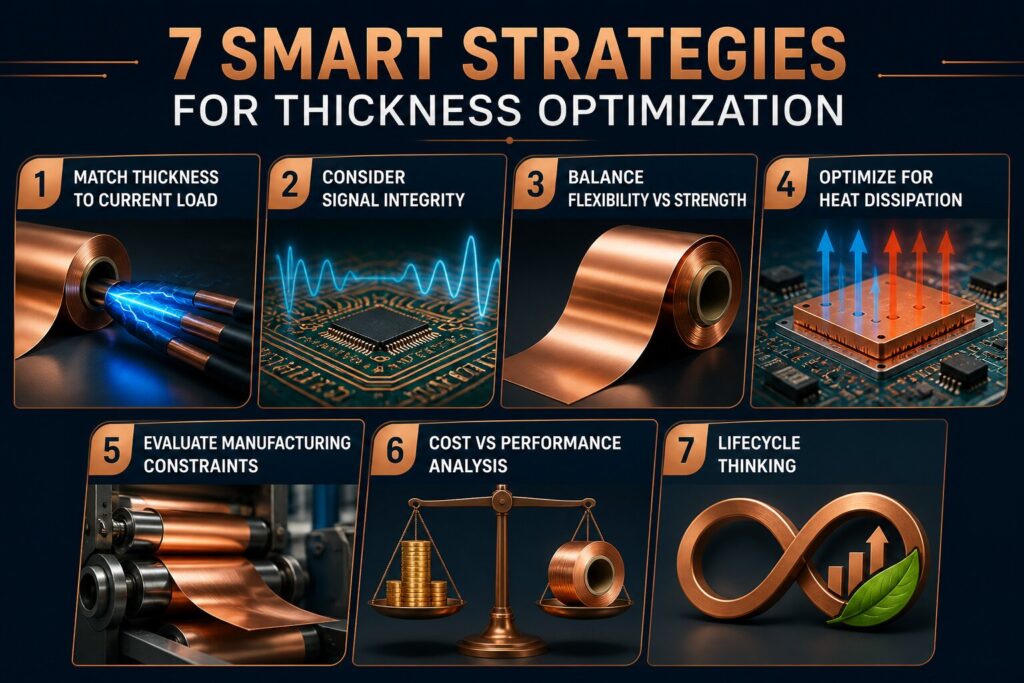 Copper Foil Thickness Guide: 7 Smart Optimization Strategies for High Performance | DOMADIA™ 4 7 smart strategies for thickness optimization
