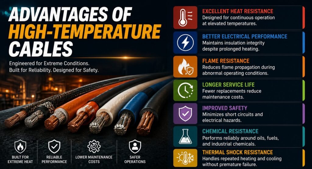 Why Are My Current Cables Failing in High Heat Environments? 4 Advantages of high-temperature cables