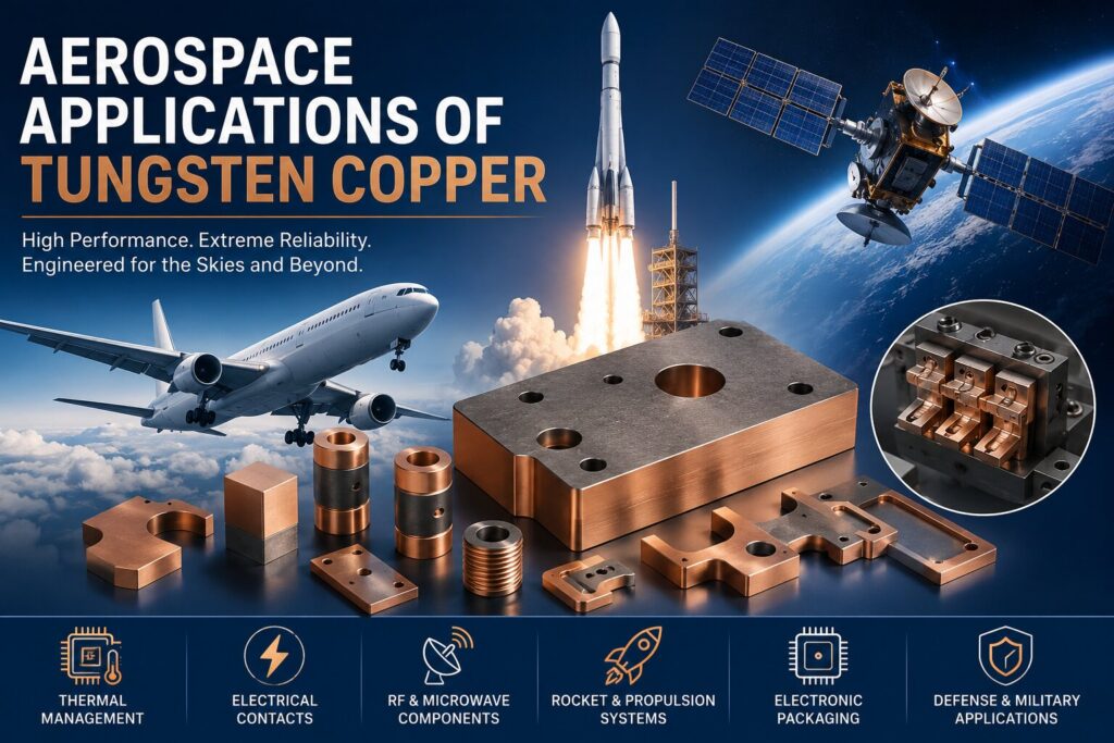 Aerospace Applications of Tungsten Copper: The Material Powering Modern Flight and Space Technology 3 Aerospace Applications of Tungsten Copper