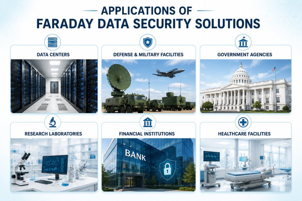 Faraday Data Security: 7 Powerful Ways to Protect Critical Data 5 Applications of Faraday Data Security Solutions