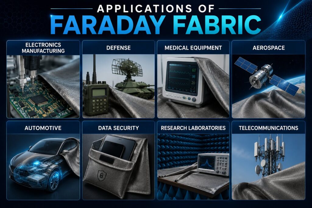 Faraday Fabric Radiation: 7 Powerful Facts About Protecting Your Phone 4 Applications of Faraday fabric