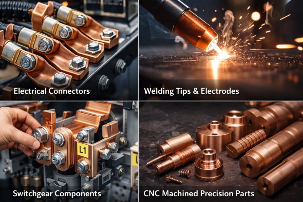 Tellurium Copper Alloy – 7 Powerful Reasons UNS C14500 Is the King of Machinable Copper Alloys | DOMADIA™ 3 Applications of Tellurium Copper Alloy