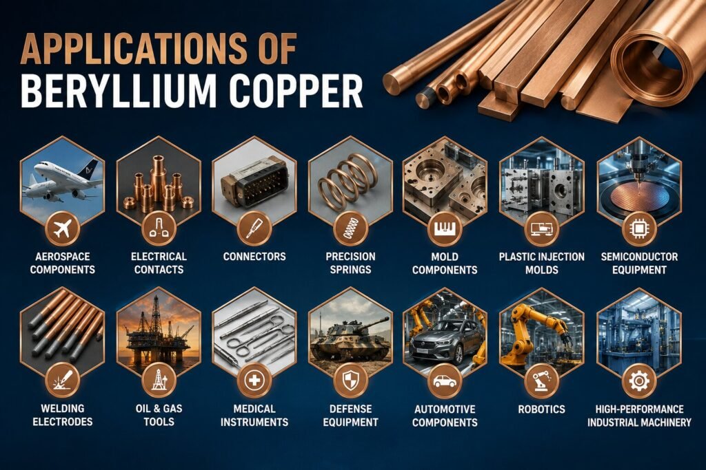 Why Is Beryllium Copper So Expensive? 9 Powerful Reasons Why UNS C17200 Is Worth Every Dollar 4 Applications of beryllium copper