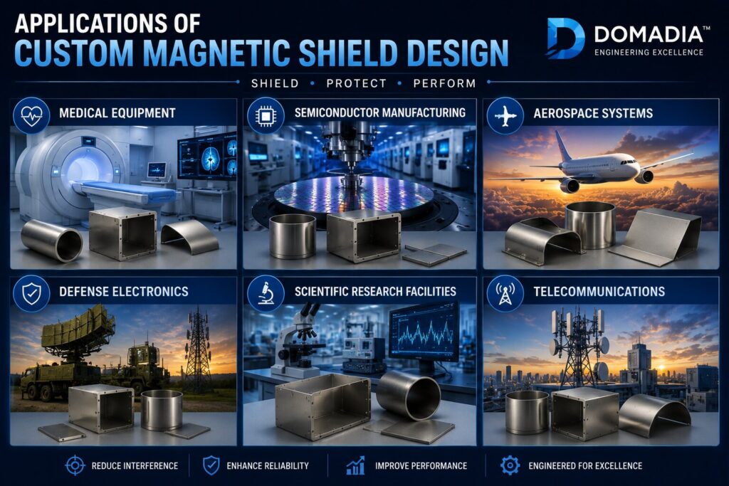 Custom Magnetic Shield Design Guide: 7 Powerful Steps to Achieve Superior Magnetic Protection 3 Applications of custom magnetic shield design