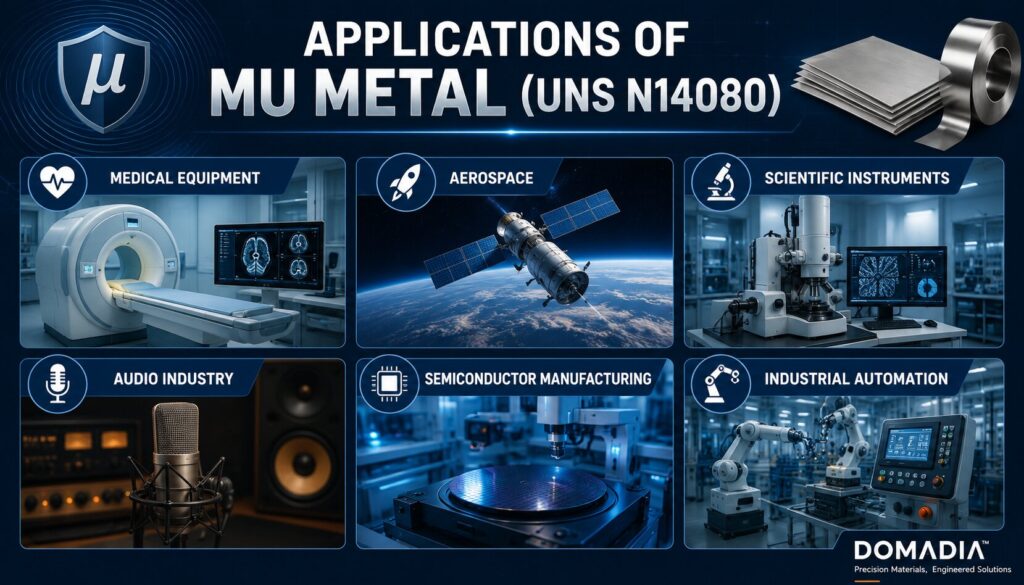 Mu Metal Thickness Guide: 7 Smart Ways to Choose the Right Thickness (UNS N14080) 4 Applications of mu-metal in industries