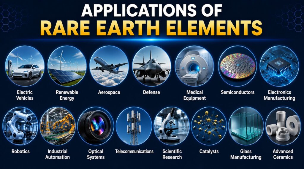 Rare Earth Elements Uses: 11 Powerful Ways They Shape Everyday Products 4 Applications of rare earth elements