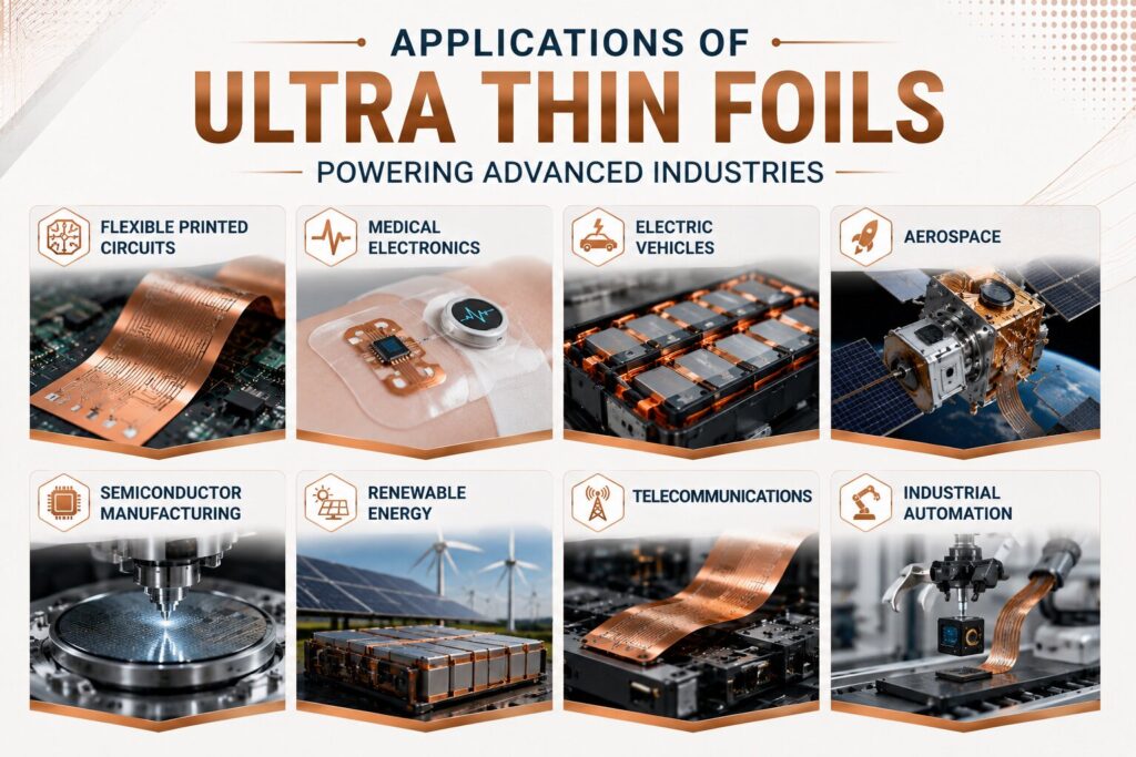 Ultra-Thin Foils in Flexible Electronics 7 Powerful Innovations Shaping 2026 5 Applications of ultra thin foils