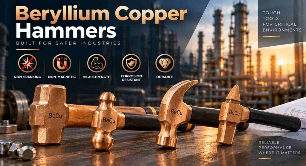 Beryllium Copper Hammers: 9 Powerful UNS C17200 Benefits 2 Beryllium Copper Hammers
