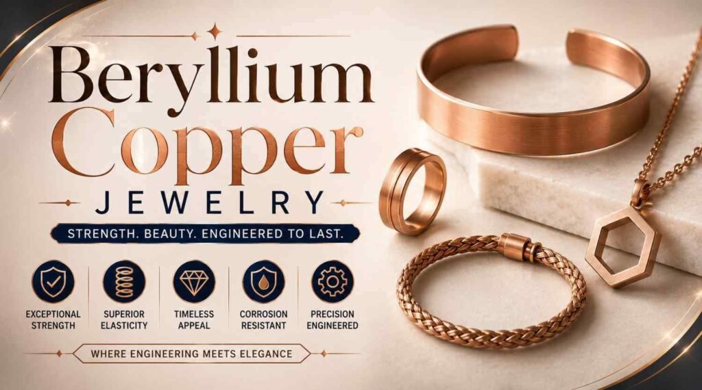 Beryllium Copper Jewelry UNS C17200: 7 Critical Facts Before Using It 2 Beryllium Copper Jewelry