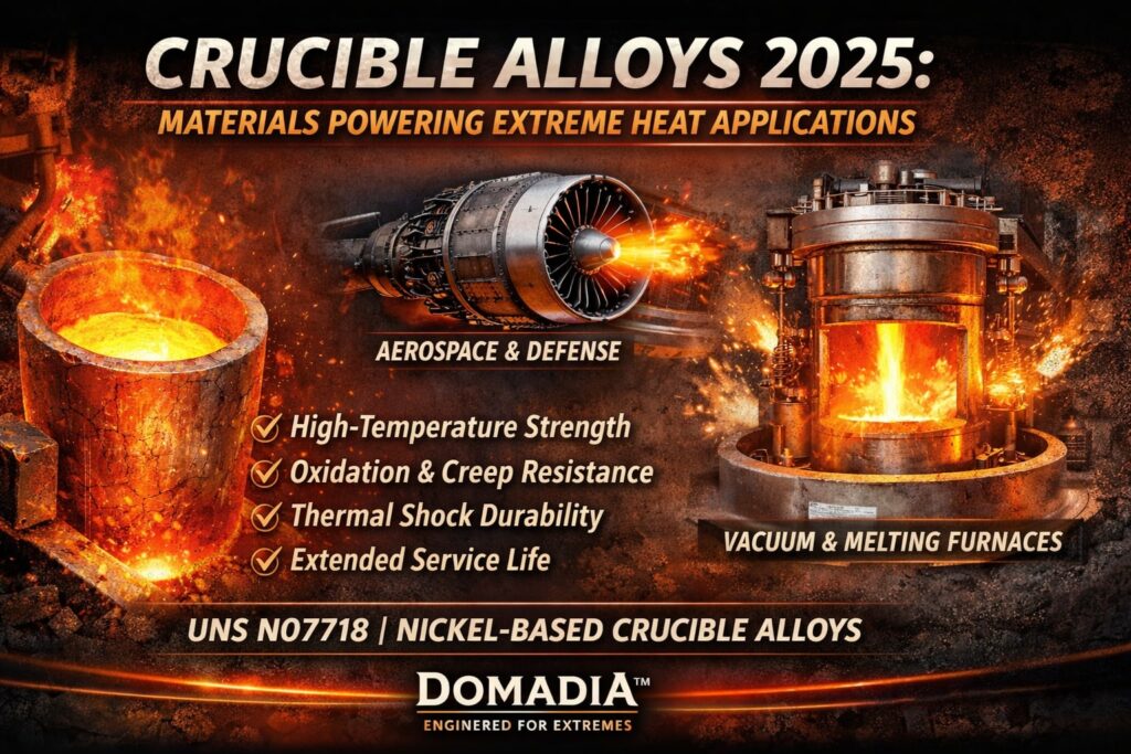 Crucible Alloys 2025 Extreme Heat: Where Materials Are Truly Tested 2 Crucible Alloys 2025 Extreme Heat