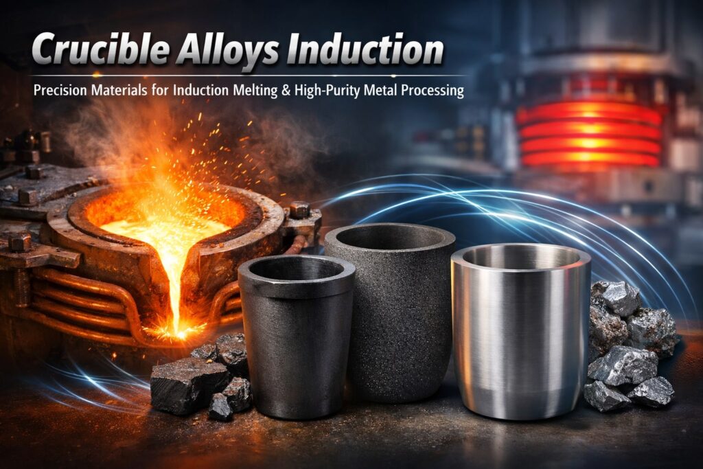 Crucible Alloys Induction: The Role of Crucible Alloys in Induction Melting & High-Purity Metal Processing 2 Crucible Alloys Induction
