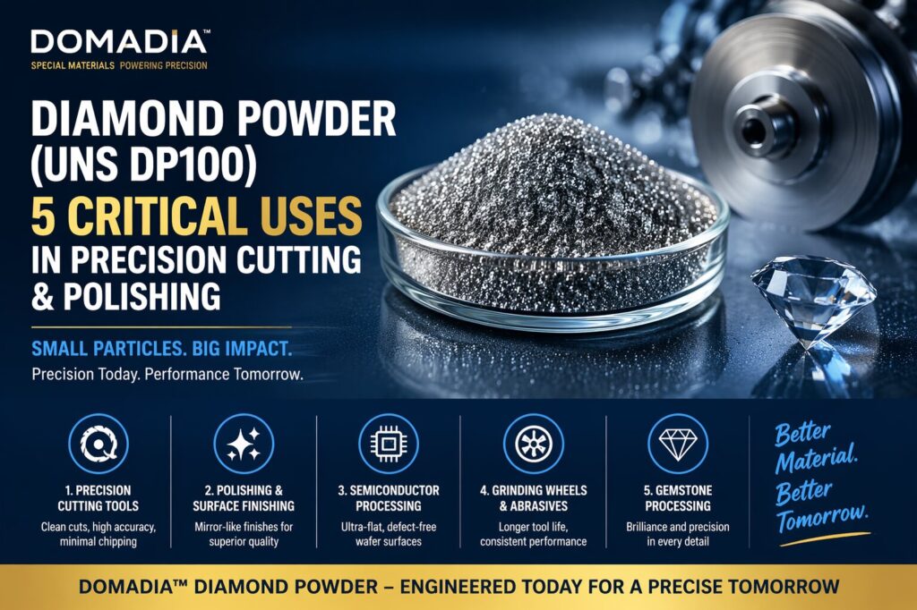 Diamond Powder Uses – 5 Powerful Advantages in Precision Cutting (UNS DP100) 2 Diamond Powder Uses