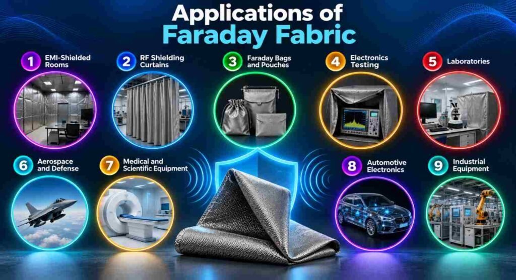 Does Faraday Fabric Block All Electromagnetic Frequencies? 9 Powerful Facts 5 Faraday Fabric Applications