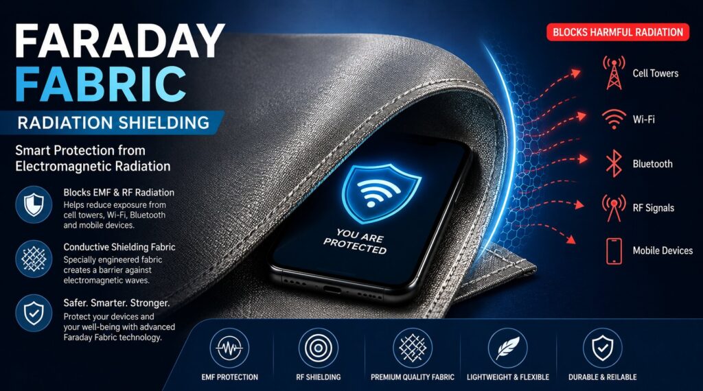 Faraday Fabric Radiation: 7 Powerful Facts About Protecting Your Phone 2 Faraday Fabric Radiation