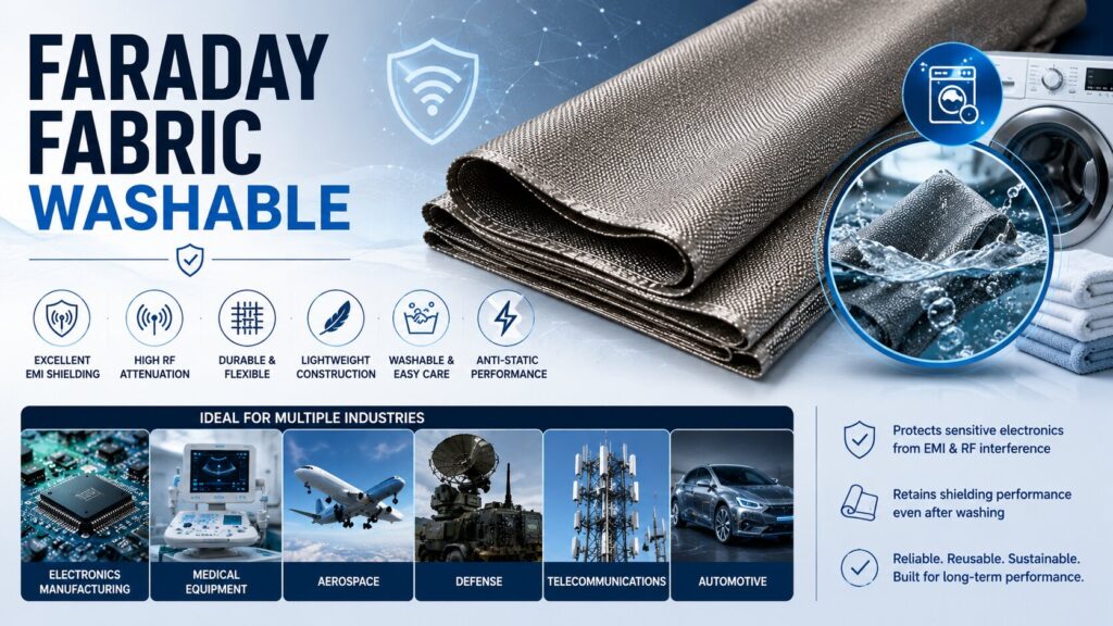 Is Faraday Fabric Washable and How Do I Care for It? 2 Faraday Fabric Washable