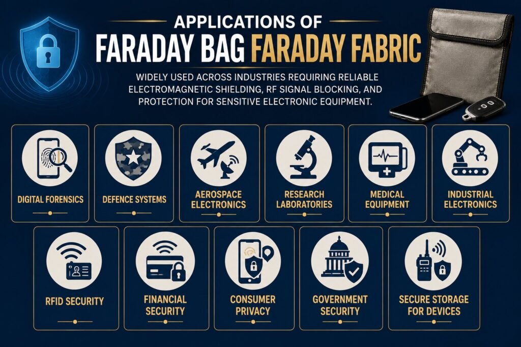 Faraday Bag Faraday Fabric: 9 Proven Steps to Build an Effective Signal-Blocking Pouch 5 Faraday Protection Across Industries