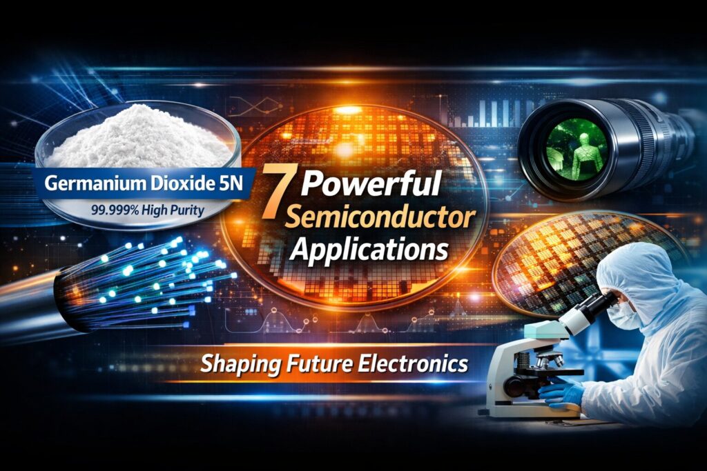 Germanium Dioxide 5N: 7 Powerful Semiconductor Applications Shaping Future Electronics 2 Germanium Dioxide 5N