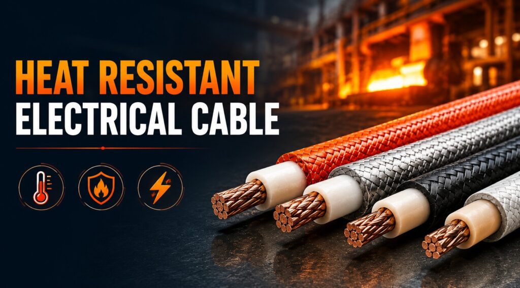 Heat Resistant Electrical Cable: What Is a High-Temperature Cable, and Do I Really Need One? 2 Heat resistant electrical cable