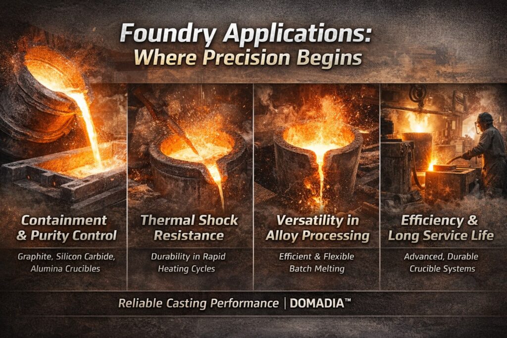 High Performance Crucible Alloys Power Aerospace, Defense & Foundry Excellence 2 High Performance Crucible Alloys