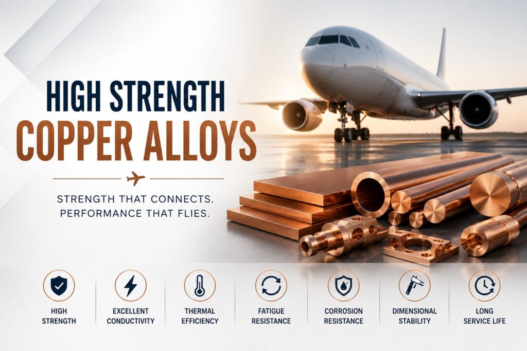 High Strength Copper Alloys in Aerospace: 7 Powerful Benefits Driving Modern Aviation 2 High Strength Copper Alloys