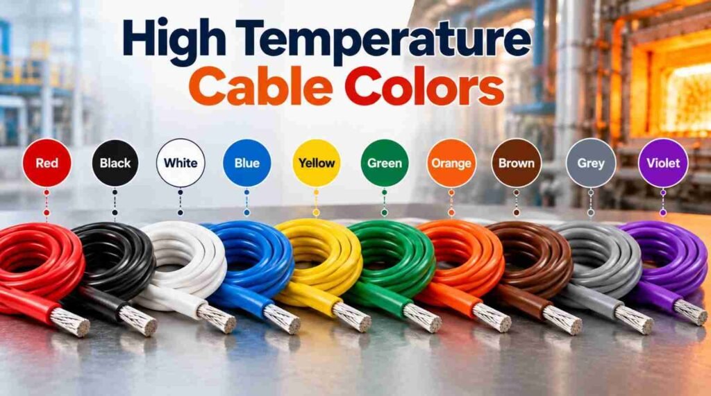 Are High Temperature Cables Available in Different Colors? 9 Essential Facts About Cable Identification | UNS C11000 2 High-Temperature Cable Colors