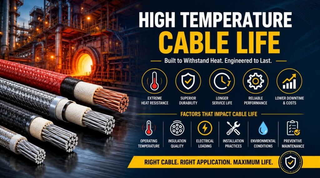 High Temperature Cable Life: 9 Powerful Facts That Determine How Long They Actually Last 2 High Temperature Cable Life