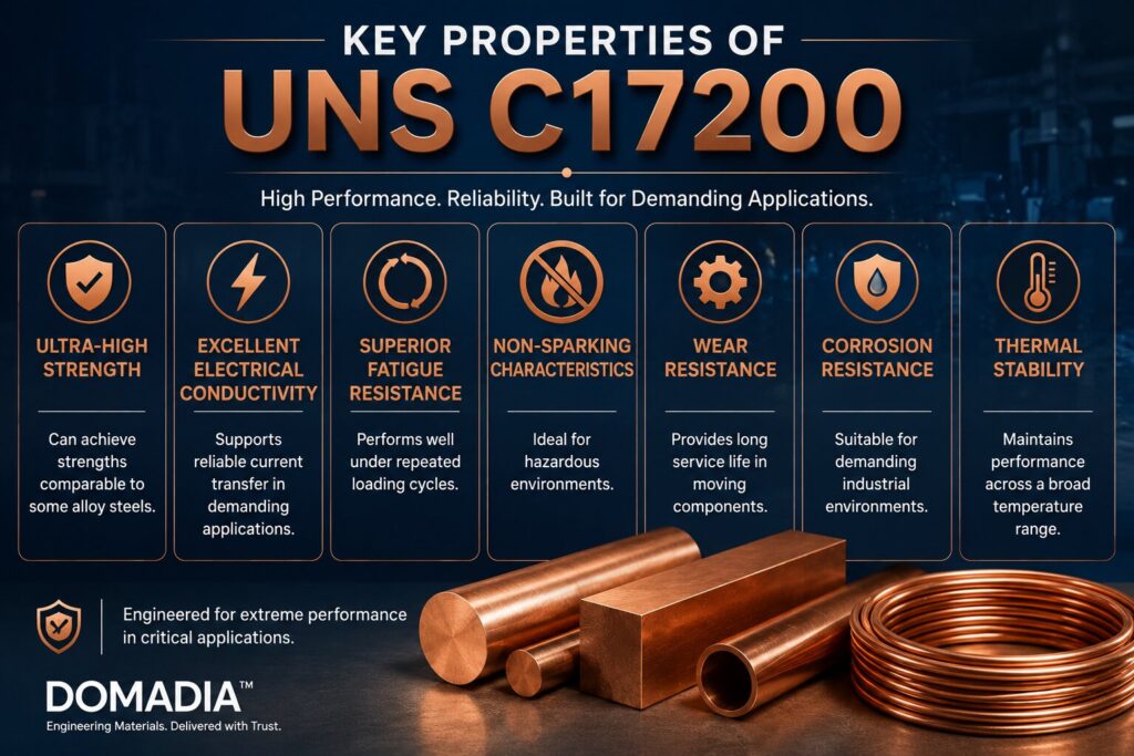 Beryllium Copper Safety: 7 Reassuring Facts About UNS C17200 3 High-performance material properties