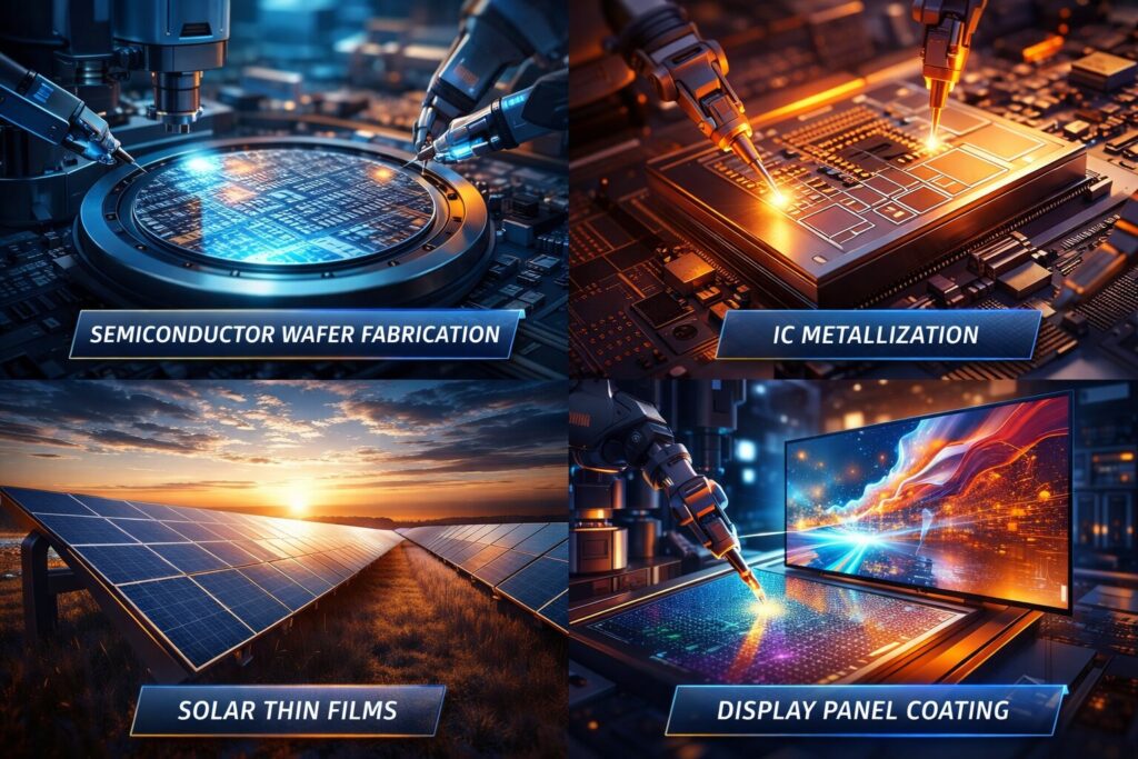 Planar Bonded Targets Performance: 7 Powerful Planar vs Bonded Sputtering Targets Breakdown | DOMADIA™ 2 High-tech applications in precision industries