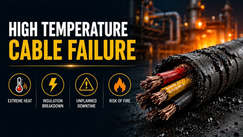 High Temperature Cable Failure Case Study: 7 Costly Mistakes Industries Must Avoid 2 High temperature cable failure