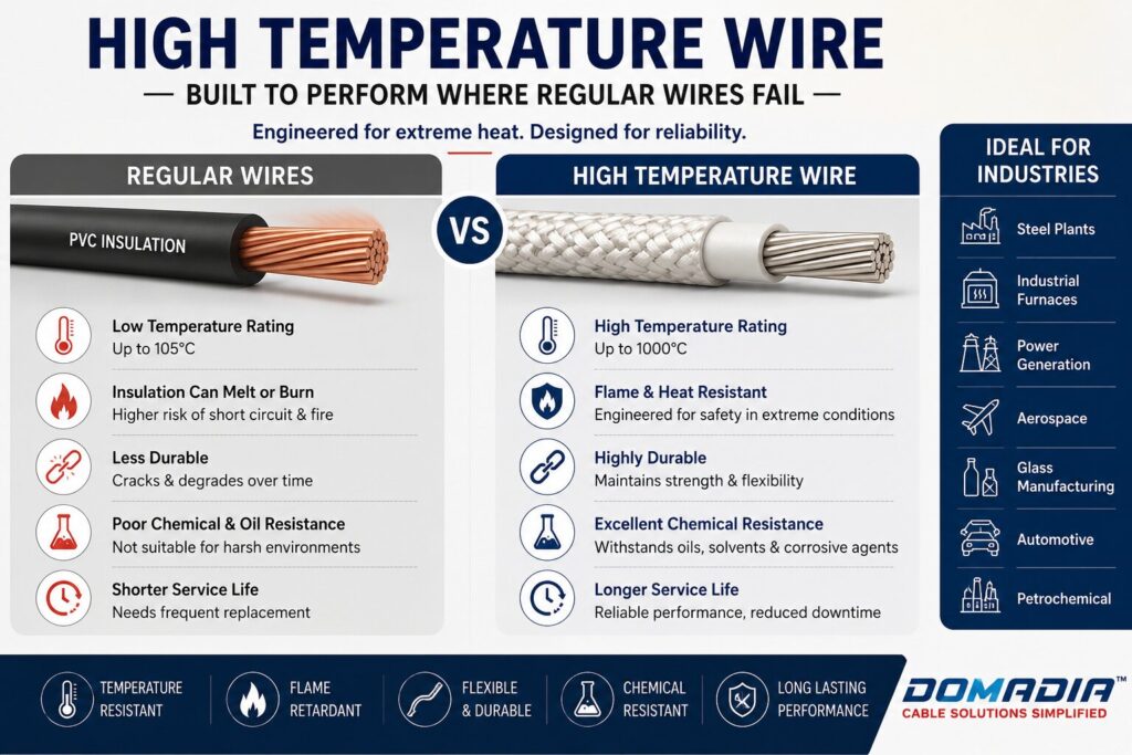 High Temperature Wire: 9 Powerful Ways It Beats Regular Wires 2 High temperature wire