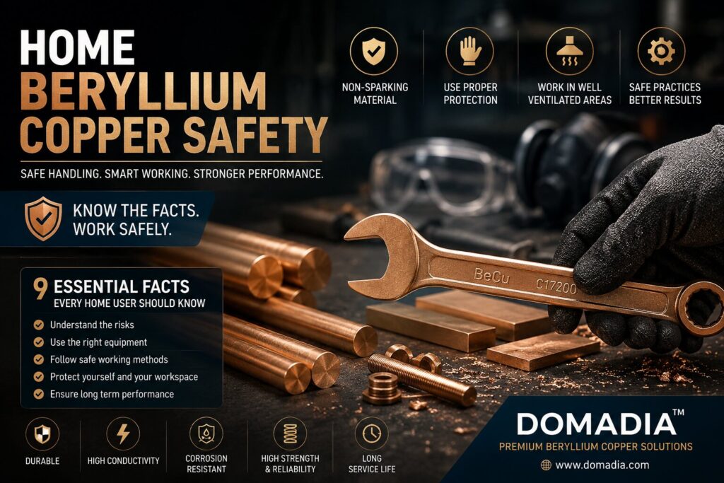 Home Beryllium Copper Safety: 9 Essential Facts About UNS C17200 for Working at Home 2 Home Beryllium Copper Safety