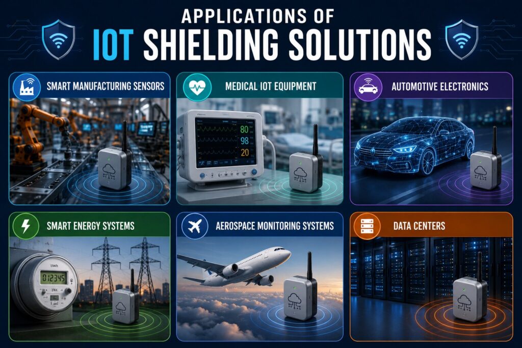 IoT Device Shielding: 7 Powerful Challenges Using UNS N14080 4 IoT shielding solutions across industries applications