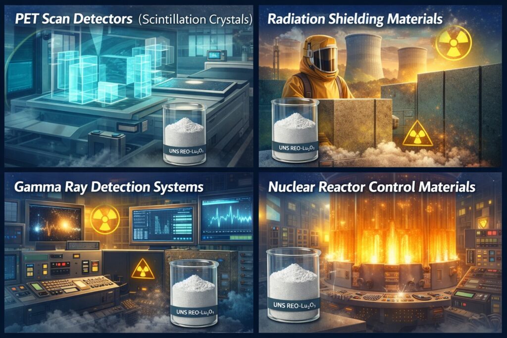 Lutetium Oxide Powder Applications (UNS REO-Lu₂O₃) – 5 Powerful Breakthrough Uses 2 Lutetium Oxide Powder Applications
