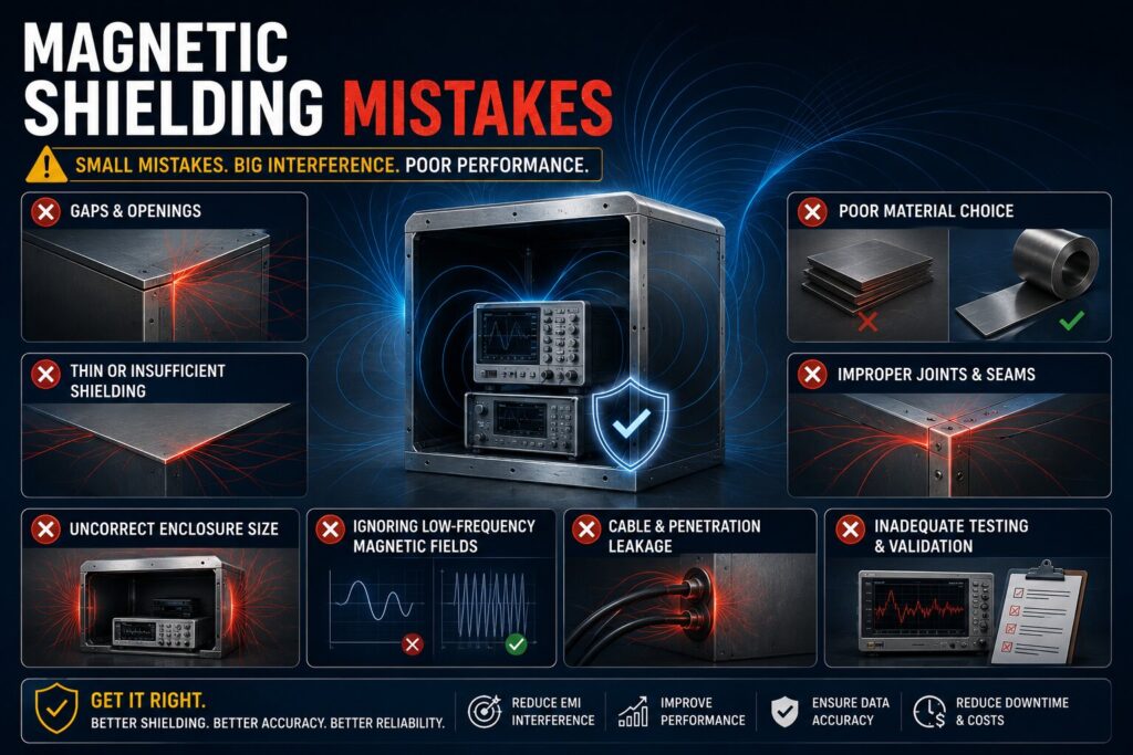 Magnetic Shielding Mistakes: 7 Costly Errors That Reduce EMI Protection in UNS N14080 2 Magnetic shielding mistakes