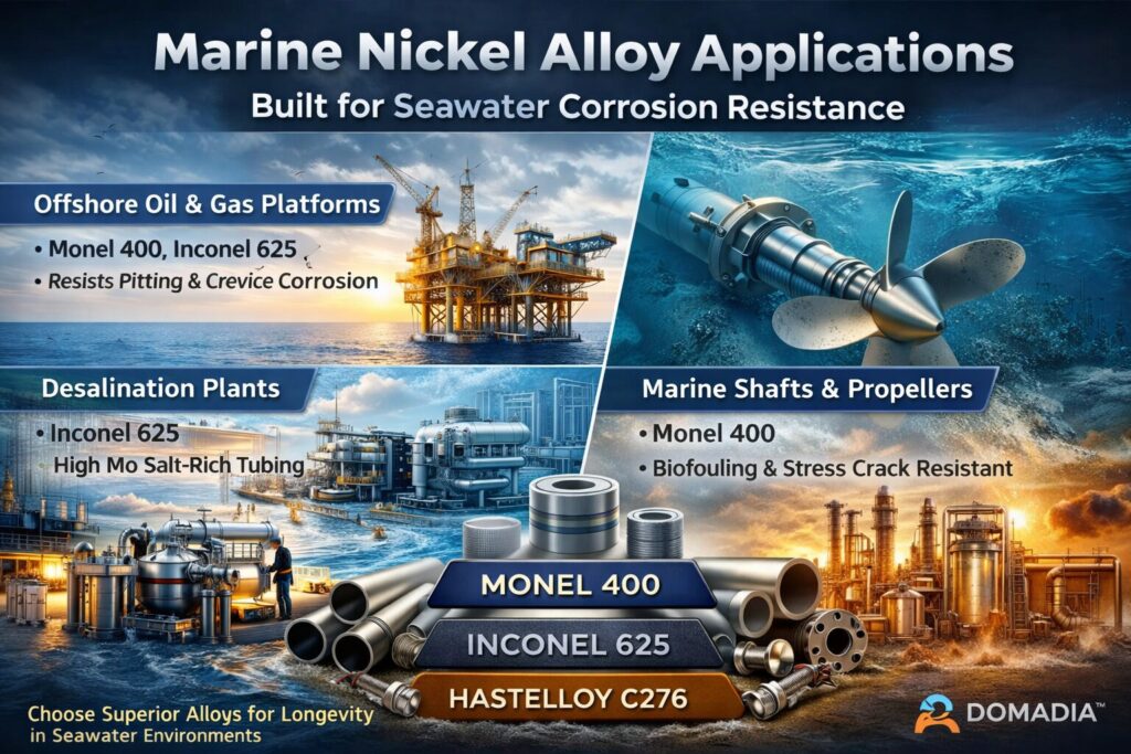 Marine Corrosion vs Industrial Corrosion Nickel Alloy: 9 Powerful Selection Secrets 3 Marine nickel alloys for seawater applications
