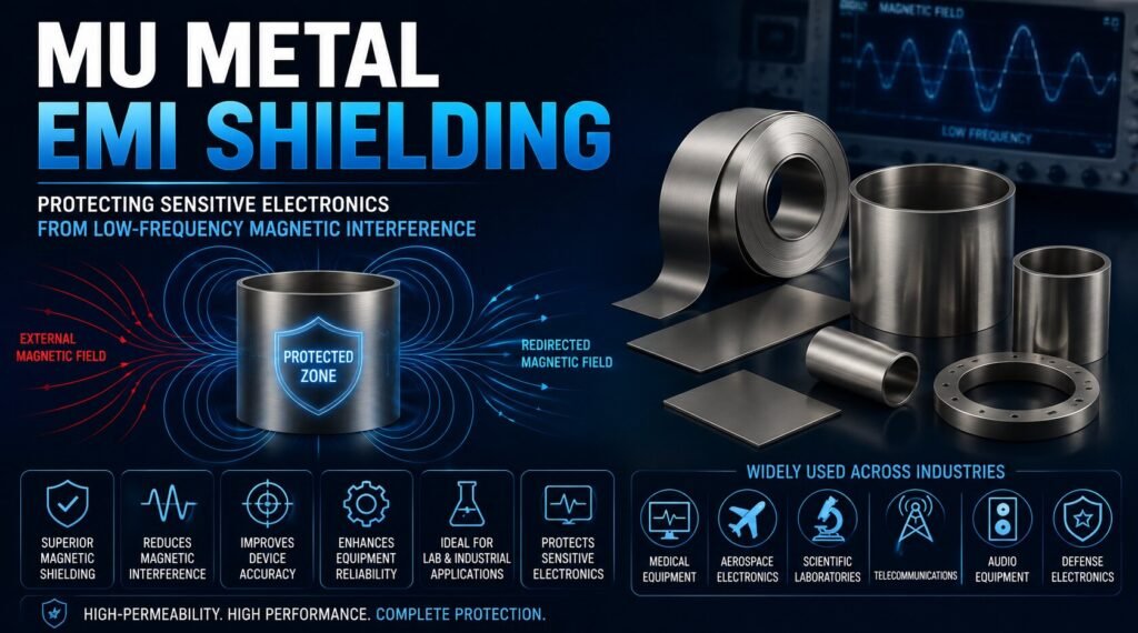 Mu Metal EMI Shielding: 9 Powerful Ways to Use UNS N14080 for Home Electronics 2 Mu-metal EMI shielding