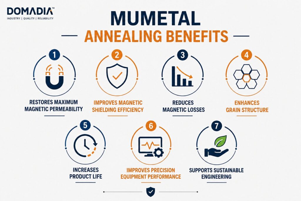 MuMetal Annealing Benefits: 7 Powerful Reasons It Matters | DOMADIA™ 3 MuMetal Annealing Benefits