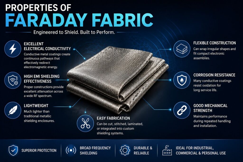 Faraday Fabric Radiation: 7 Powerful Facts About Protecting Your Phone 3 Properties of Faraday Fabric