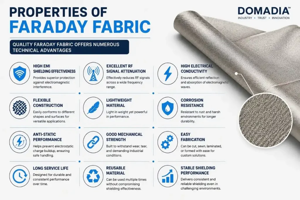 Does Faraday Fabric Block WiFi and Cell Signals? 9 Proven Facts You Should Know 3 Properties of Faraday fabric