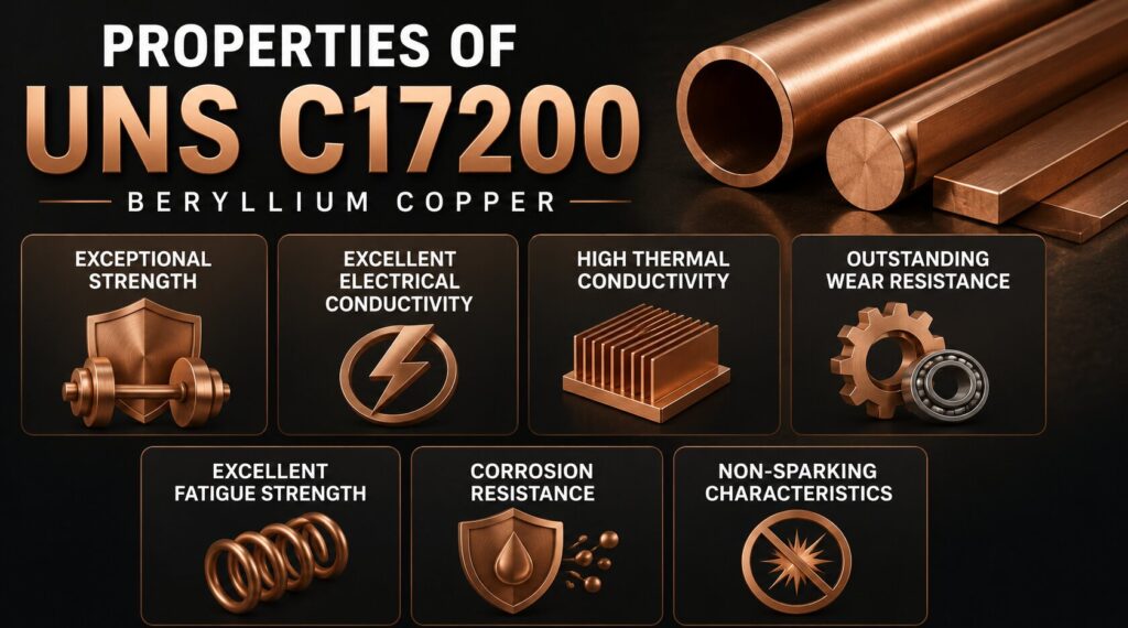 Home Beryllium Copper Safety: 9 Essential Facts About UNS C17200 for Working at Home 3 Properties of beryllium copper