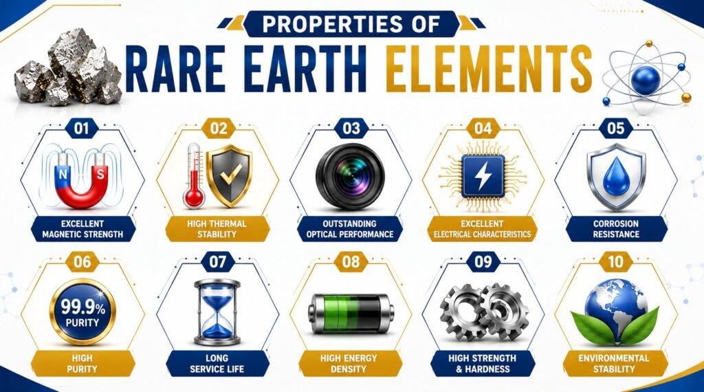 Rare Earth Elements Smartphone: What's Really Inside Your Device? 3 Properties of rare earth elements