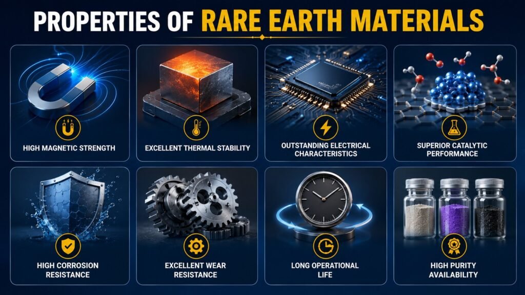 How Much Does Rare Earth Material Cost? 9 Powerful Factors That Influence the Price 3 Properties of rare earth materials