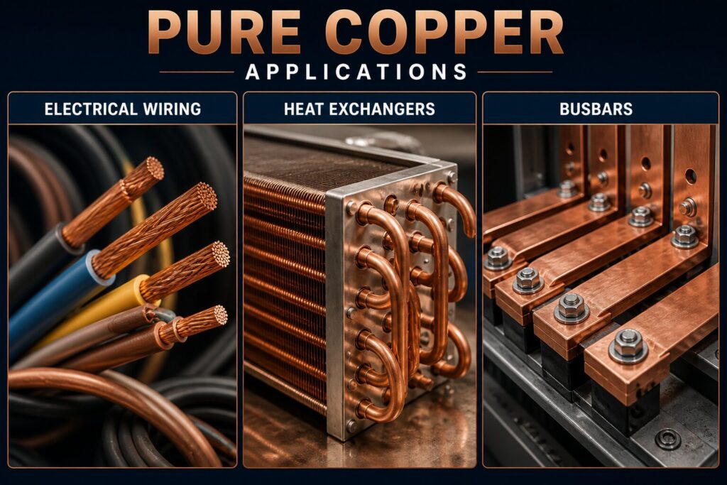 Tungsten Copper Performance: 7 Powerful Insights vs Pure Copper (UNS WCu) 4 Pure copper product applications