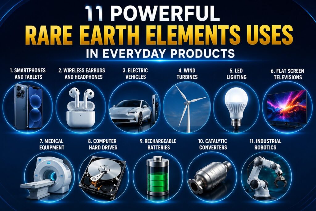 Rare Earth Elements Uses: 11 Powerful Ways They Shape Everyday Products 2 Rare Earth Elements Uses