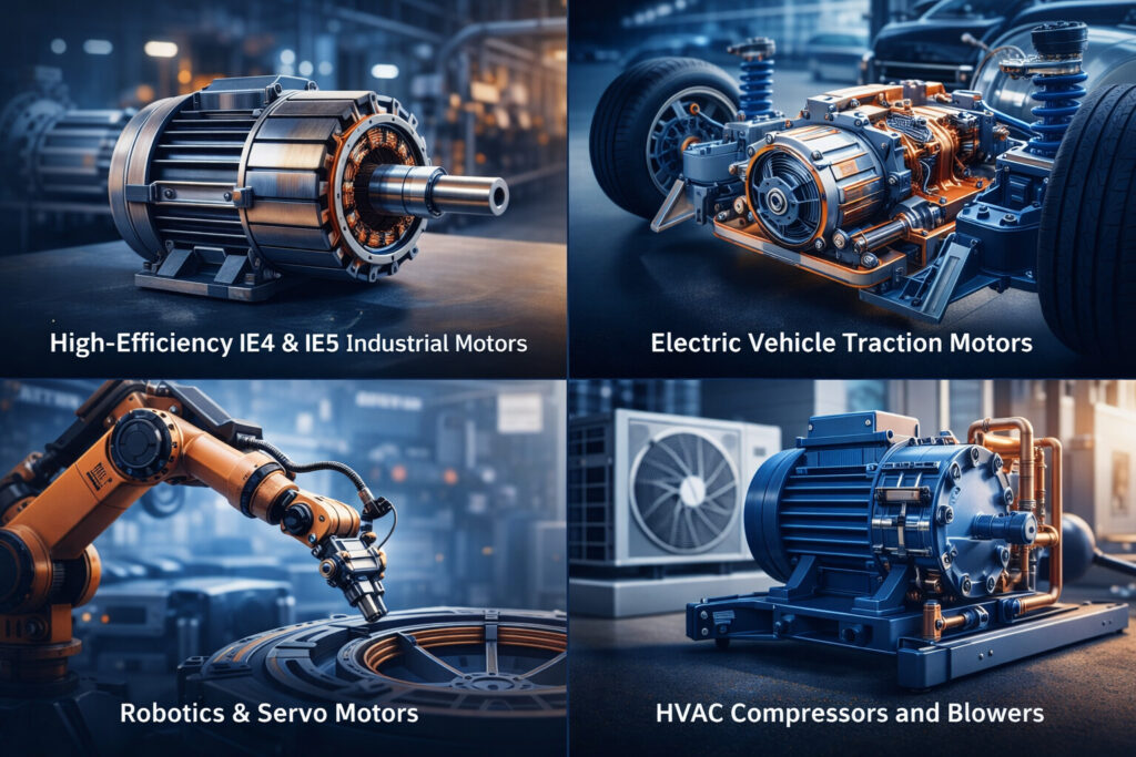 Rare Earth Magnets Efficiency: 7 Powerful Reasons They Are Critical for High-Efficiency Industrial Motors | DOMADIA™ 2 Rare Earth Magnets Efficiency