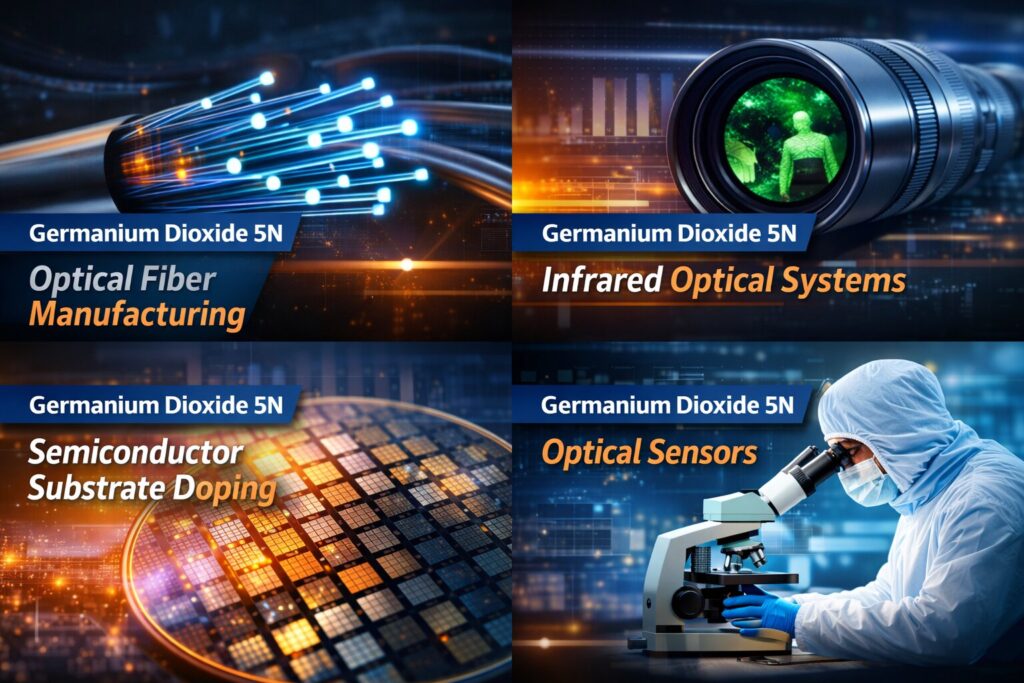 Germanium Dioxide 5N: 7 Powerful Semiconductor Applications Shaping Future Electronics 3 Semiconductor applications of Germanium Dioxide 5N