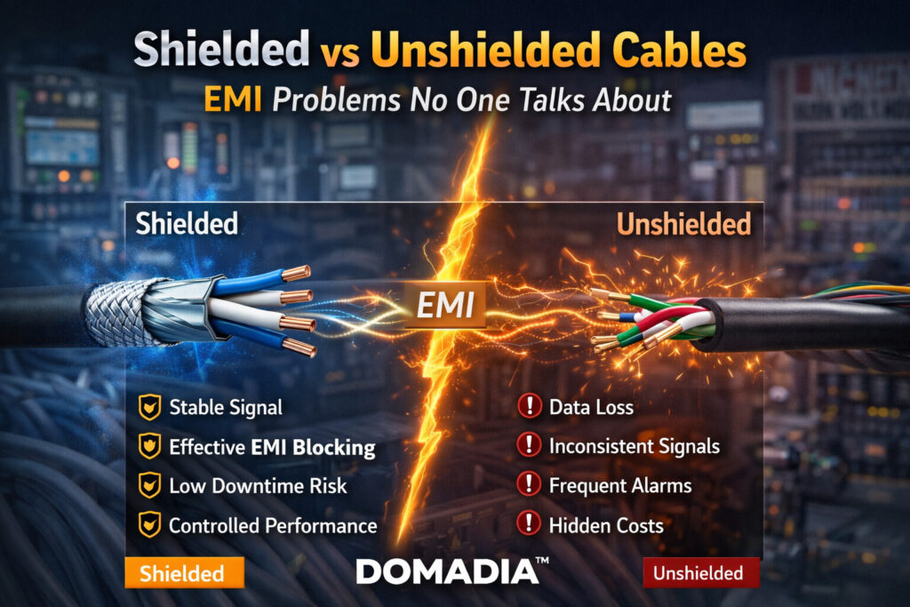 Shielded Unshielded Cables EMI: The Silent Signal Killer Disrupting Modern Systems 2 Shielded Unshielded Cables EMI